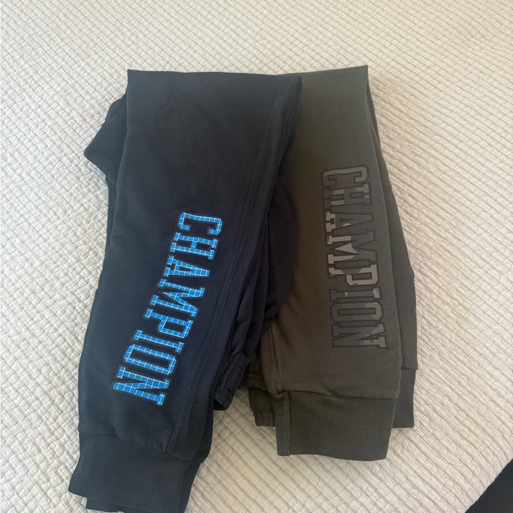 Champion Kids' Black and Olive Joggers